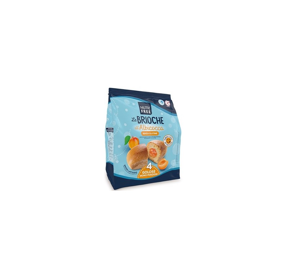 NUTRIFREE Le Brioche crème abricot s g 4 x 50 g