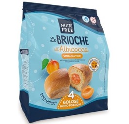 NUTRIFREE Le Brioche crème abricot s g 4 x 50 g
