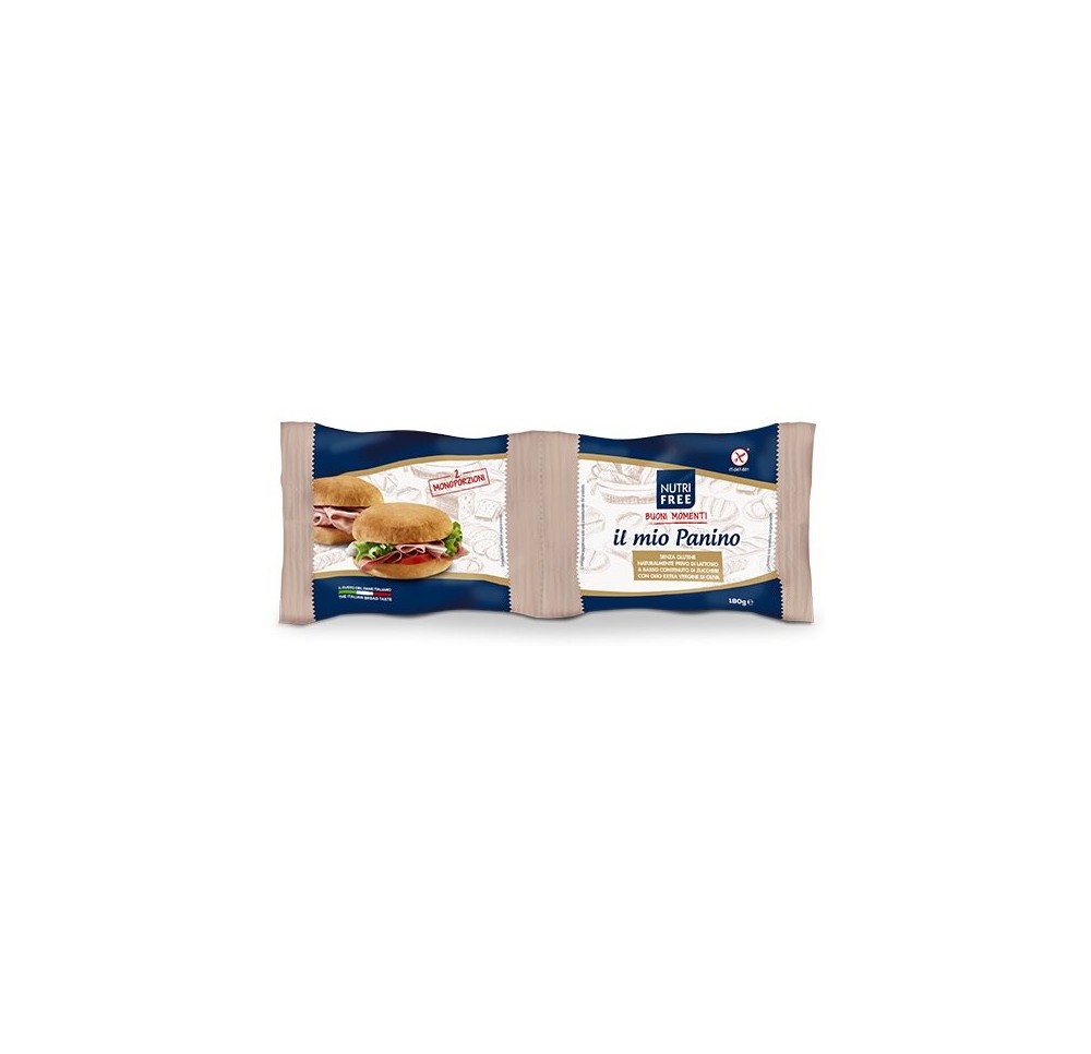 NUTRIFREE il mio panino pain sans gluten 2 x 90 g NUTRIFREE il mio panino pain sans gluten 2 x 90 g