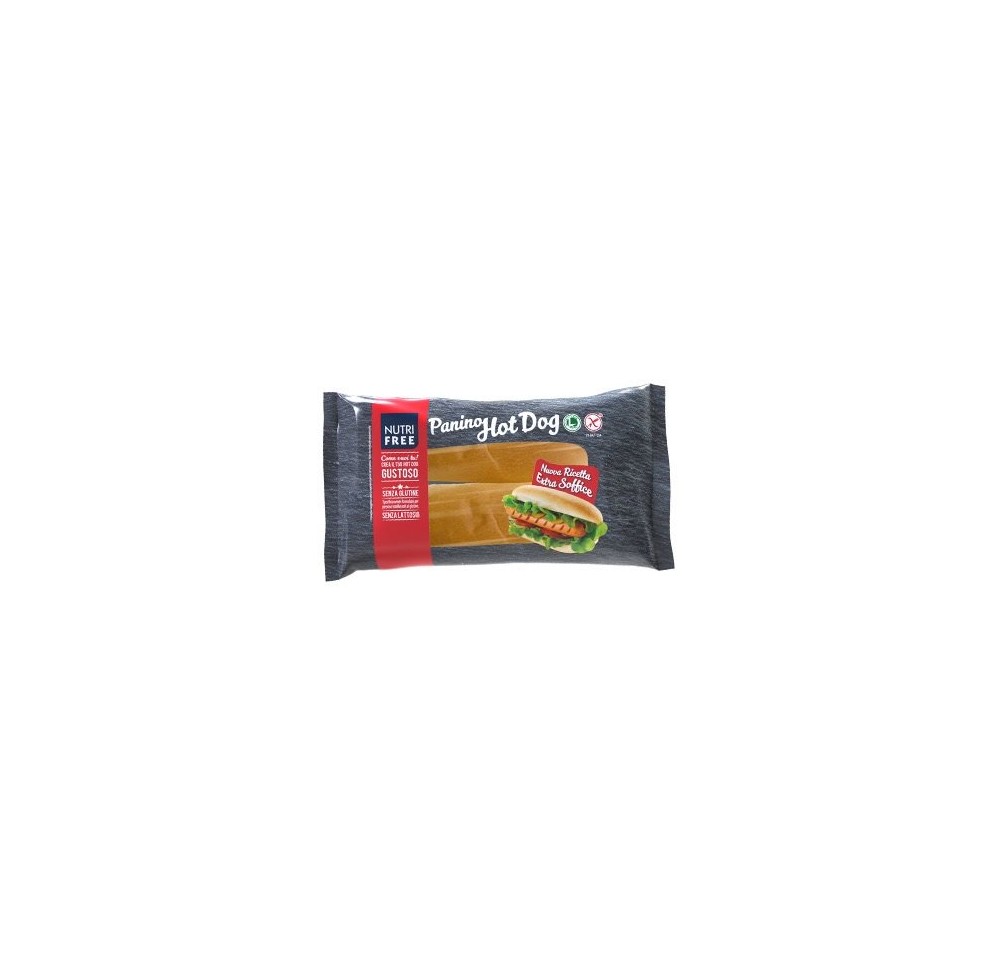 NUTRIFREE Panino Hot Dog sans gluten 2 x 32.5 g