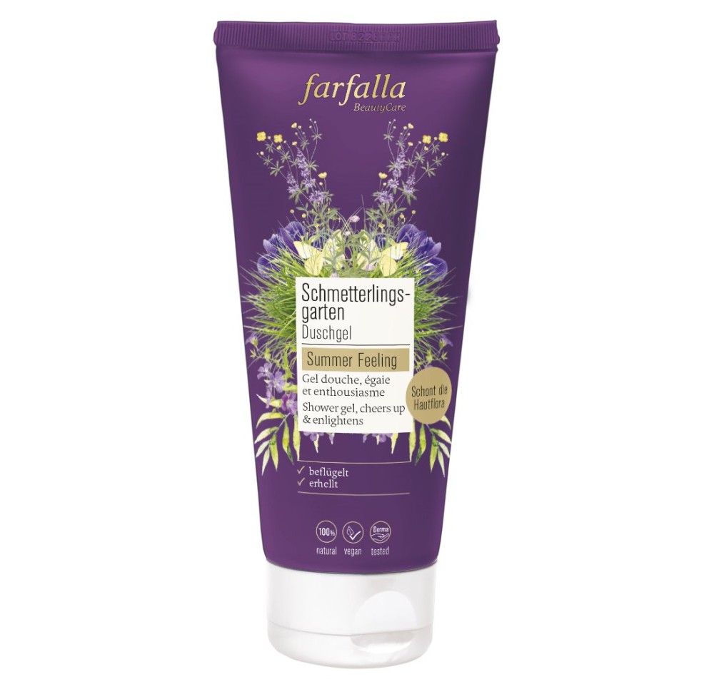 FARFALLA Gel douche jardin des papillons 200 ml