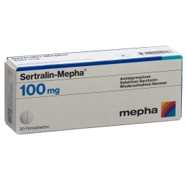 SERTRALIN Mepha cpr pell 100 mg 30 pce