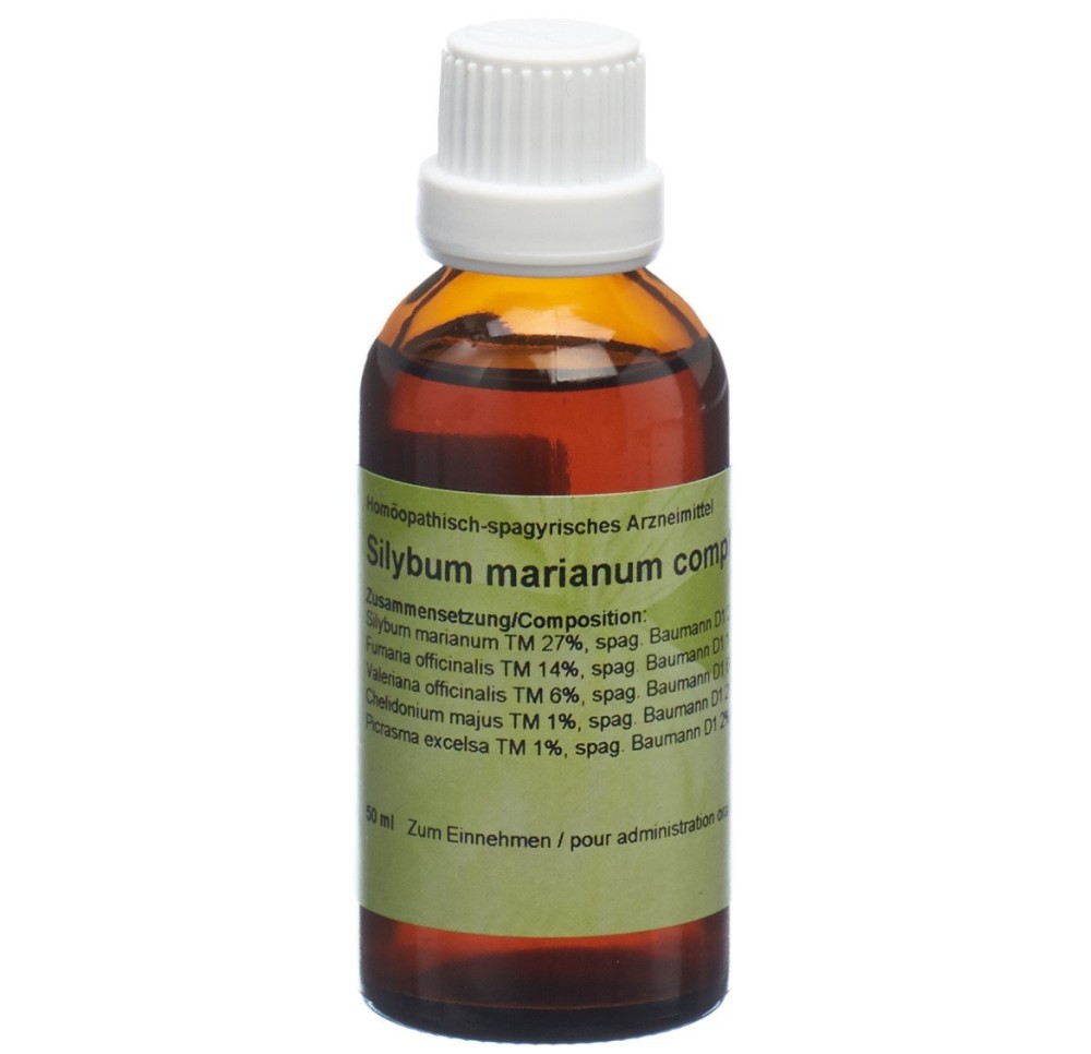SPAGYROS silybum marianum compl teint mère 50 ml