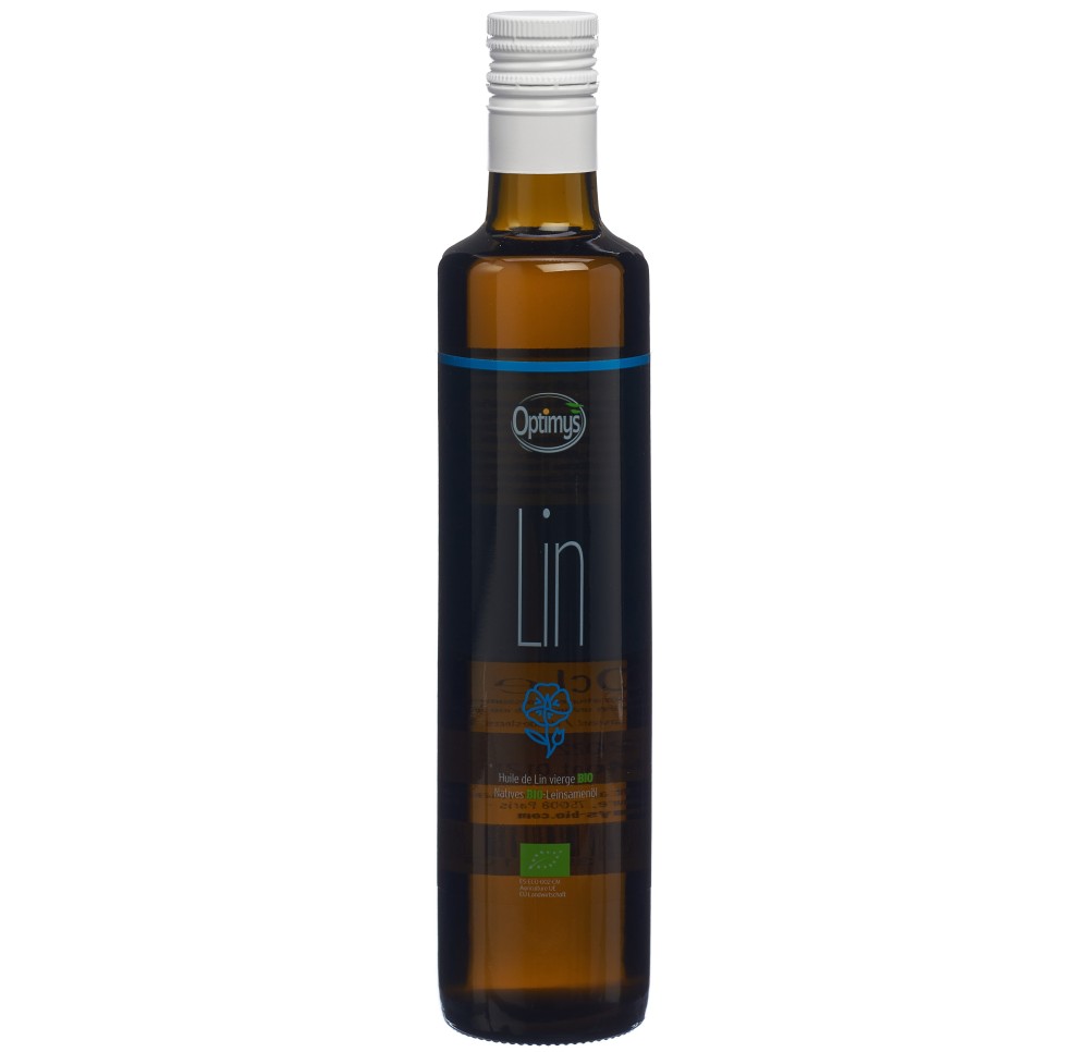 OPTIMYS huile de lin vierge bio fl 50 cl