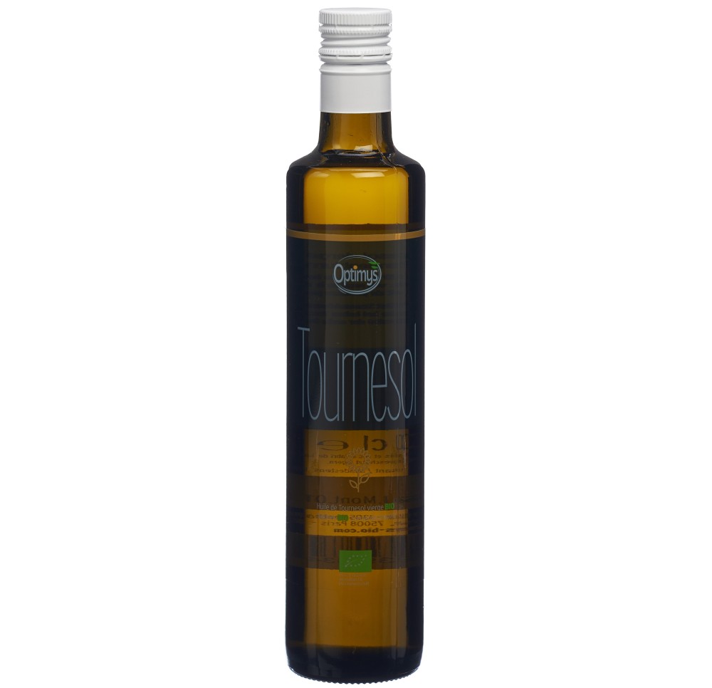 OPTIMYS huile de tournesol vierge bio fl 50 cl OPTIMYS huile de tournesol vierge bio fl 50 cl