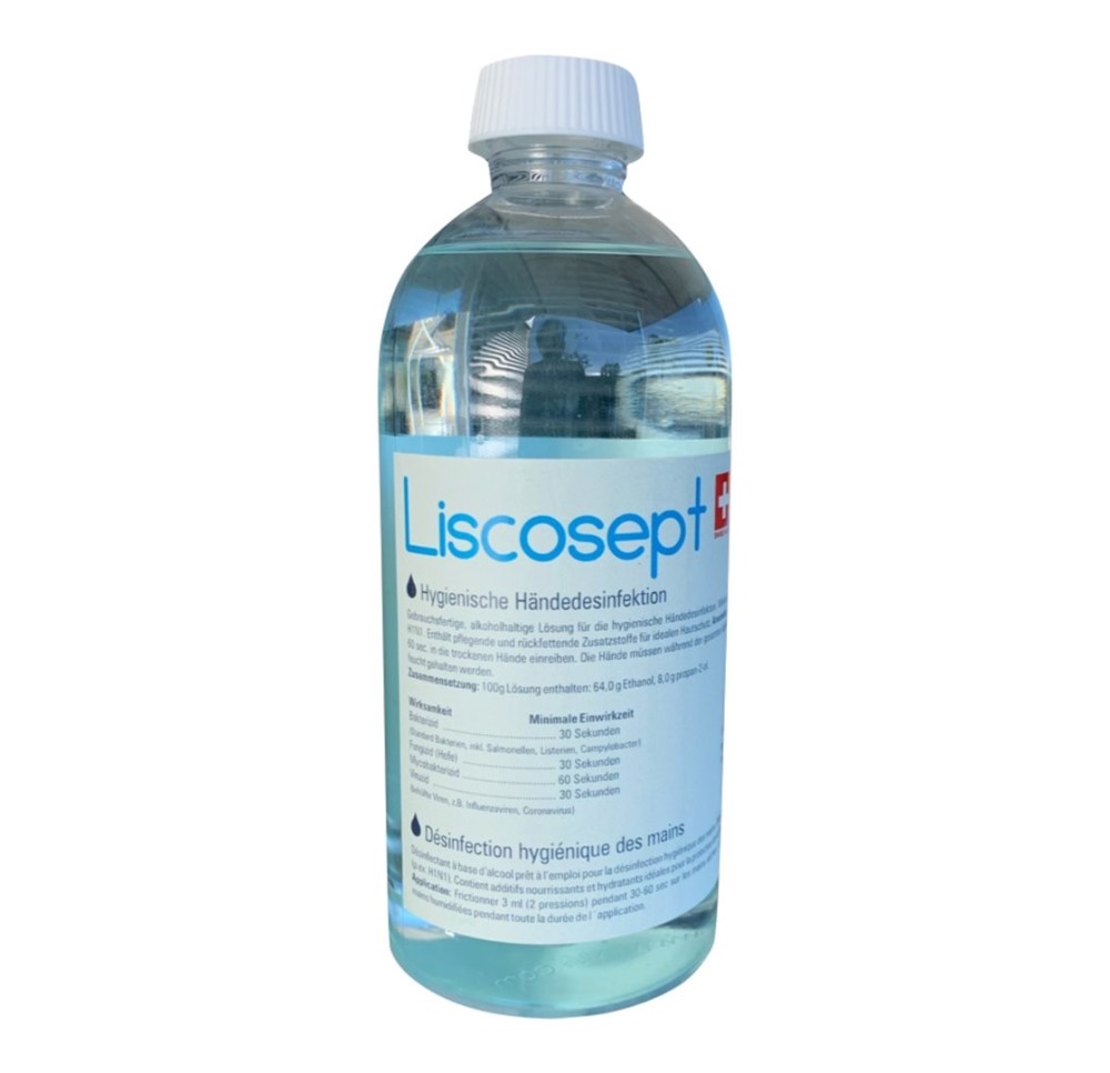 LISCOSEPT désinfectant mains couvercle vis 500 ml