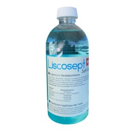 LISCOSEPT Soft Gel désinfect mains couv vis 500 ml