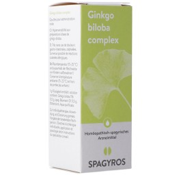 SPAGYROS Ginkgo biloba complex teint mère 50 ml
