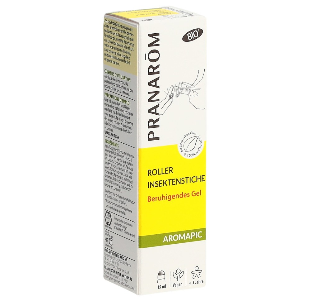 PRANAROM Aromapic gel apaisant bio roll-on 15 ml PRANAROM Aromapic gel apaisant bio roll-on 15 ml