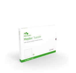 MEPILEX Transfer Safetac pan vul 15x20cm sil 5 pce