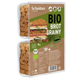 SCHNITZER Bio bread'n toast grainy 4 sach 430 g