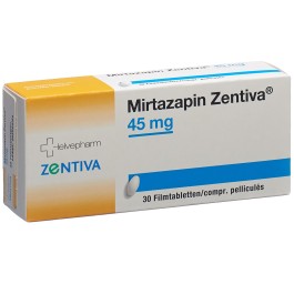 MIRTAZAPIN Zentiva cpr pell 45 mg 30 pce