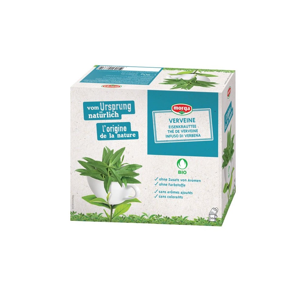 MORGA thé verveine a/p bio bourgeon sach 50 pce