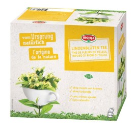 MORGA thé fleurs de tilleul a/p bio sach 50 pce