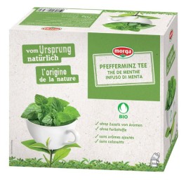 MORGA thé menthe a/p bio bourgeon sach 50 pce