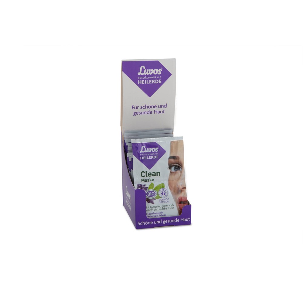 LUVOS display Clean masque av argile médicin 24pce
