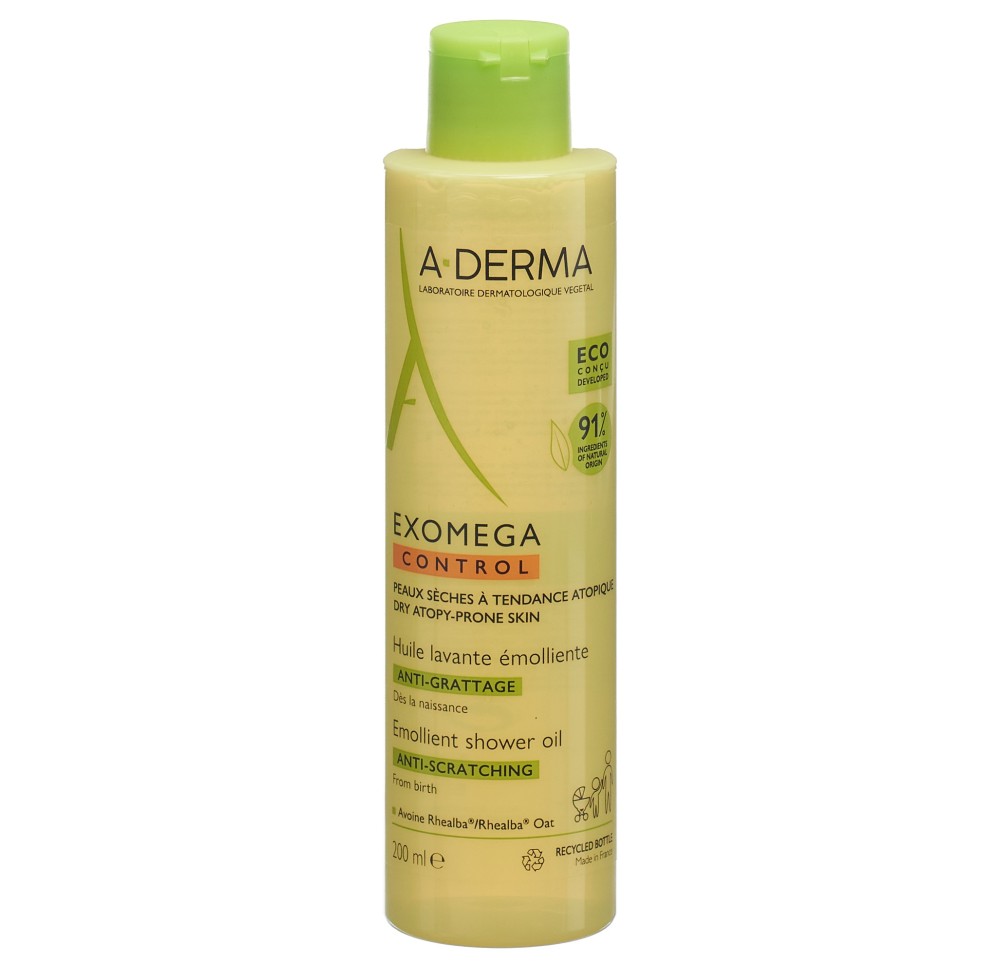 A-DERMA EXOMEGA CTRL Huile nettoyante fl 200 ml