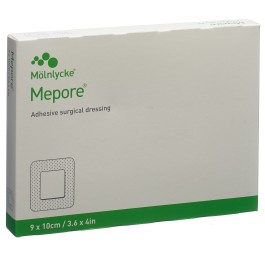 MEPORE pans vulnéraire 10x9cm couss 4.5x6cm 5 pce