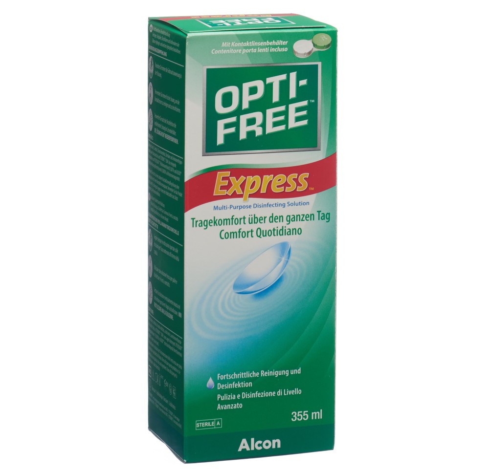 OPTI FREE EXPRESS No Rub sol fl 355 ml OPTI FREE EXPRESS No Rub sol fl 355 ml