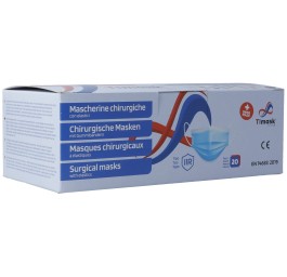 TIMASK Masque médical jet type IIR camoufla 20 pce