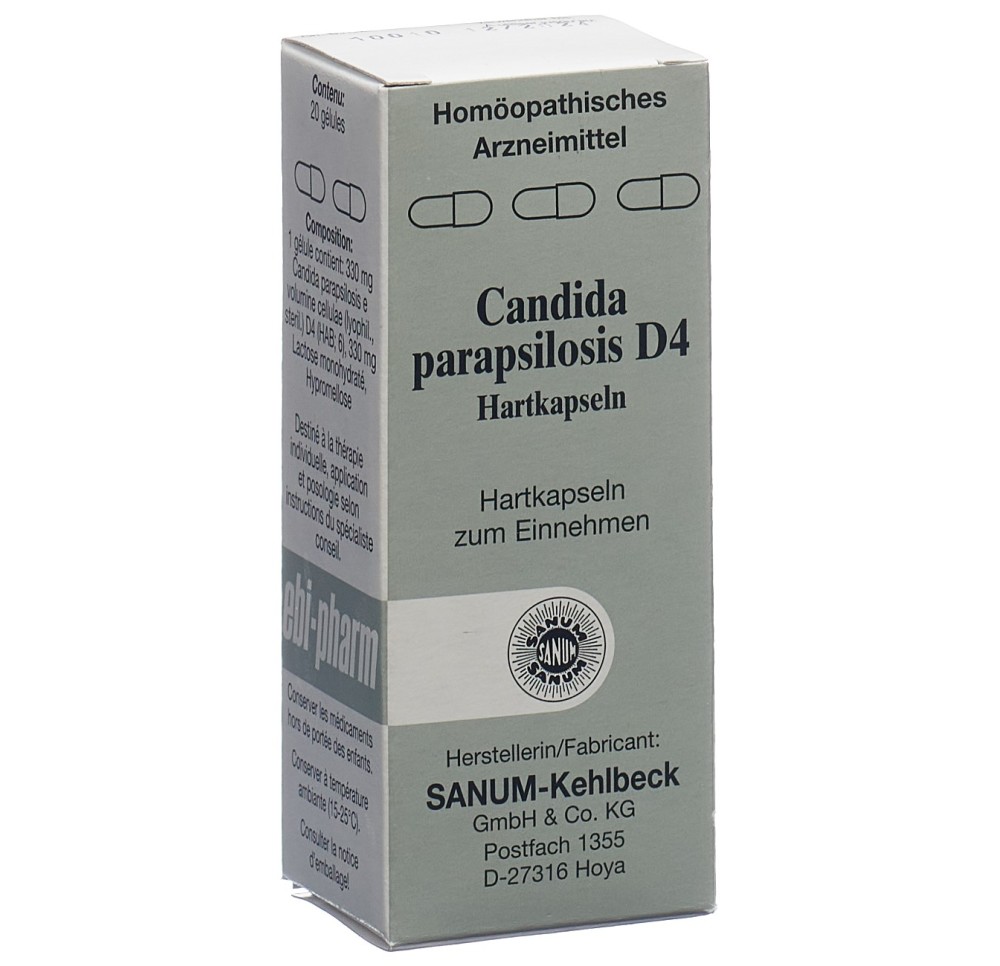 SANUM candida parapsilosis caps 4 D 20 pce