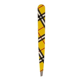 HAUSMANN pince à épiler biseautée carreaux jaune