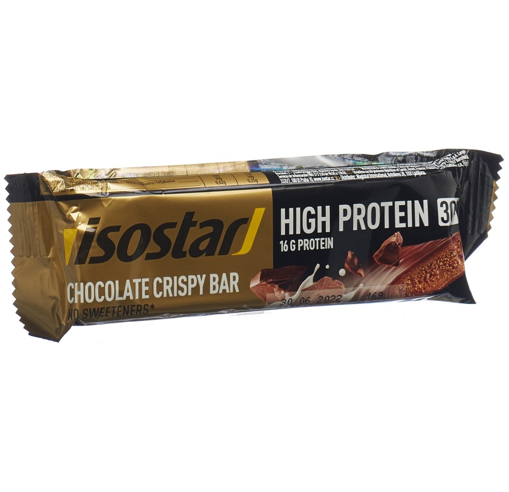 ISOSTAR High Protein barre choc crispy 55 g ISOSTAR High Protein barre choc crispy 55 g