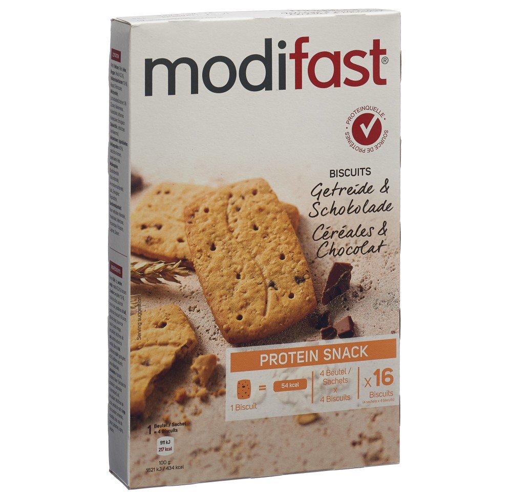 MODIFAST biscuits céréale chocolat 4 x 50 g MODIFAST biscuits céréale chocolat 4 x 50 g