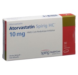 ATORVASTATINE Spirig HC cpr pell 10 mg 30 pce