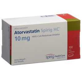 ATORVASTATINE Spirig HC cpr pell 10 mg 100 pce
