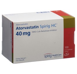ATORVASTATINE Spirig HC cpr pell 40 mg 100 pce