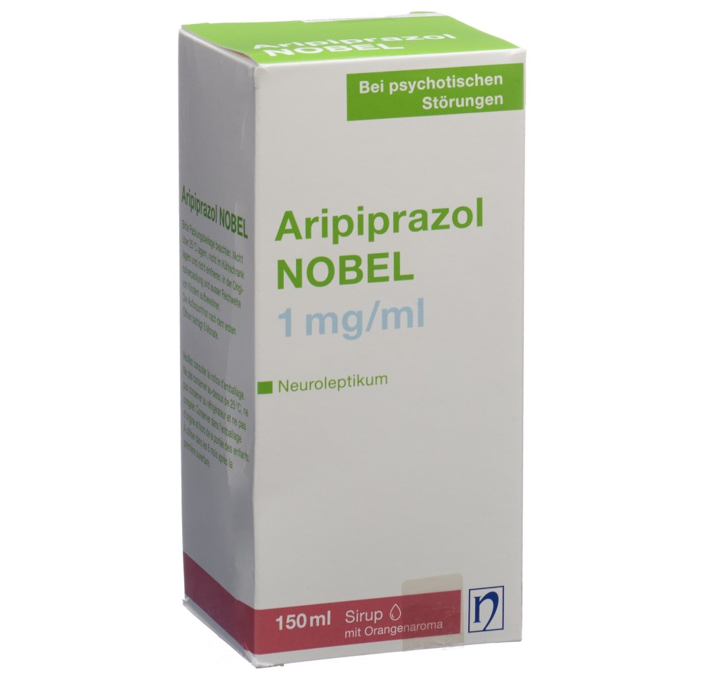 ARIPIPRAZOL NOBEL sirop 1 mg/ml fl 150 ml