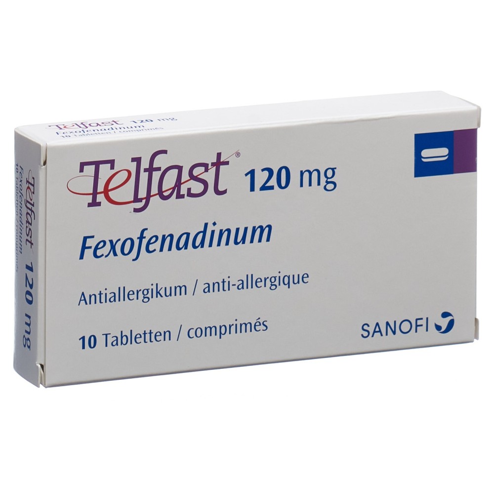 TELFAST cpr pell 120 mg 10 pce