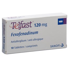 TELFAST cpr pell 120 mg 10 pce