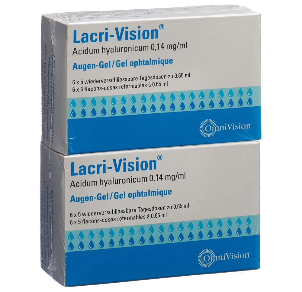 LACRI-VISION gel opht 60 fl dose 0.65 ml LACRI-VISION gel opht 60 fl dose 0.65 ml