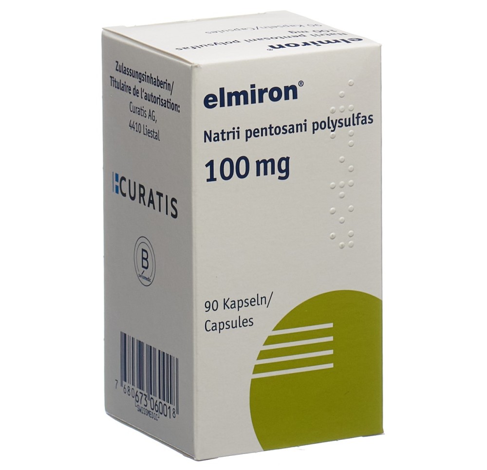 ELMIRON caps 100 mg bte 90 pce ELMIRON caps 100 mg bte 90 pce
