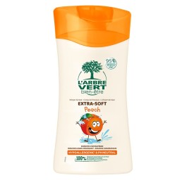L'ARBRE VERT shampoo&douche éco pêche 250 ml