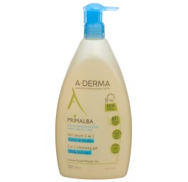 A-DERMA PRIMALBA gel lavant 2 en 1 dist 500 ml