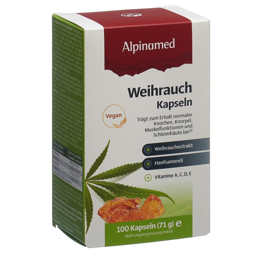 ALPINAMED encens caps 100 pce ALPINAMED encens caps 100 pce