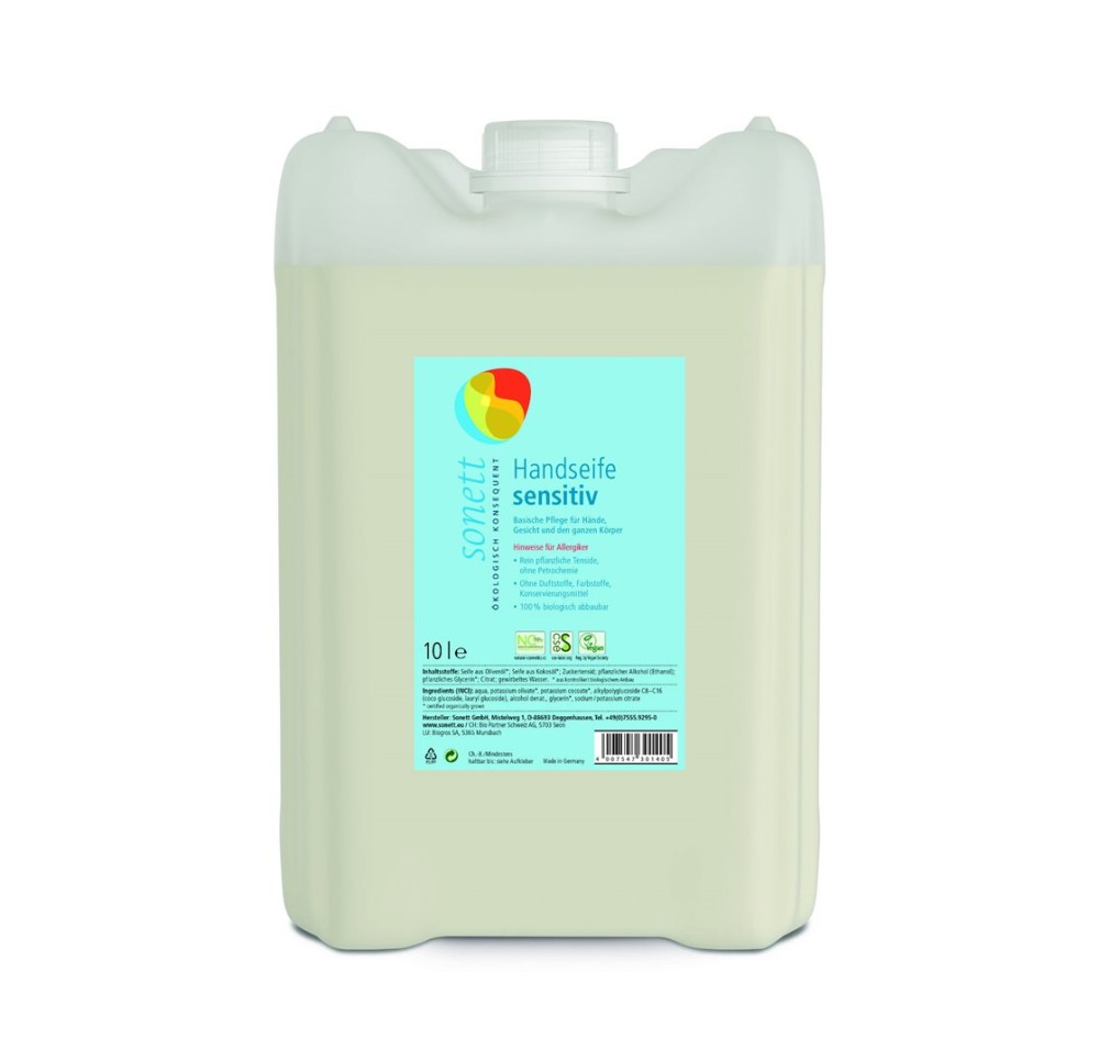 SONETT savon mains neutre bidon 10 lt