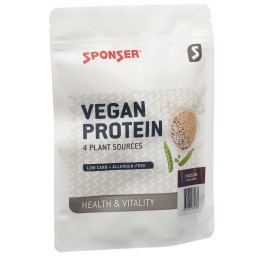 SPONSER Vegan Protein chocolate sach 480 g