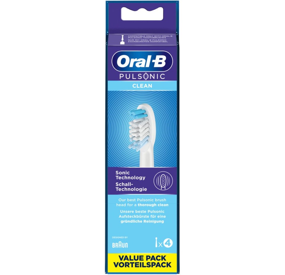 ORAL-B brossette Pulsonic Clean 4 pce