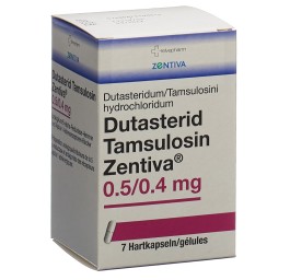 DUTASTERID Tamsulosin Zentiva 0.5/0.4mg bte 7 pce