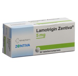 LAMOTRIGIN Zentiva cpr disp 5 mg 50 pce