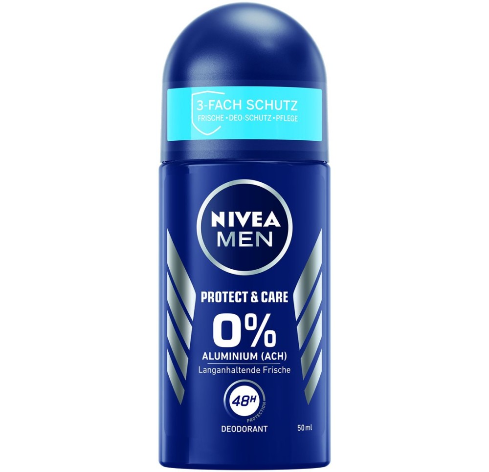 NIVEA MEN déo protect&care roll-on 50 ml NIVEA MEN déo protect&care roll-on 50 ml