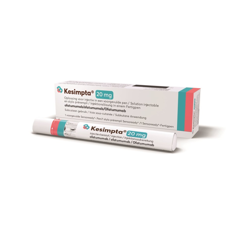 KESIMPTA sol inj 20 mg/0.4ml stylo pré 0.4 ml KESIMPTA sol inj 20 mg/0.4ml stylo pré 0.4 ml
