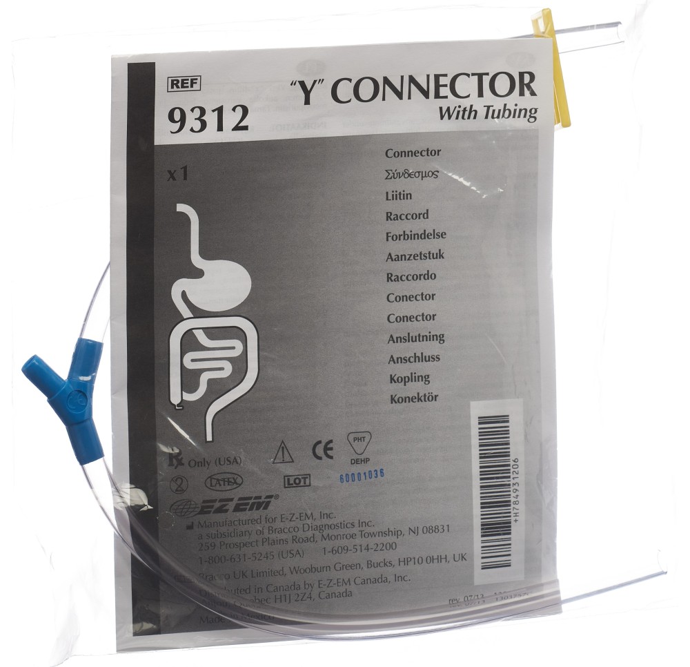 E Z EM raccord Y no 9312