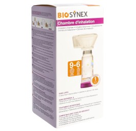 BIOSYNEX Chambre d'inhalation 9m-6ans