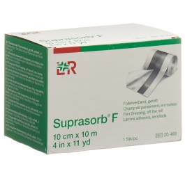 SUPRASORB F pansement film 10cmx10m n stér rouleau