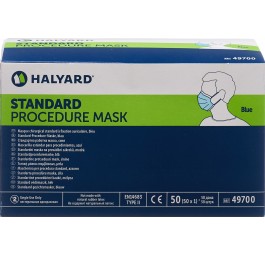 Halyard masques Procedure protect bleu type IIR 50 pce